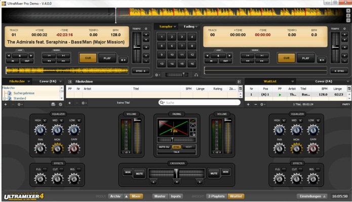 Ultramixer: digitaler Soundplayer mit virtueller Jukebox